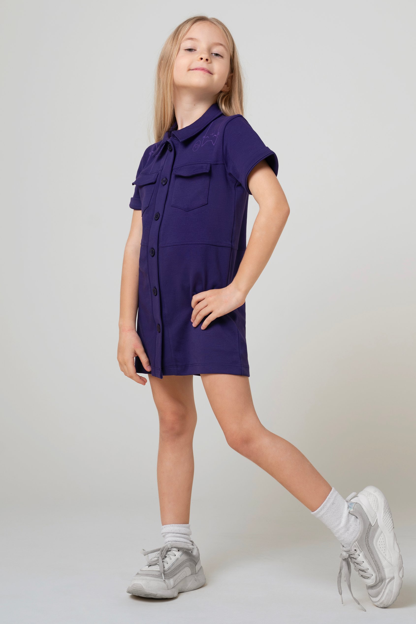 Utility Girls Shirt Dress (2yrs-9yrs)