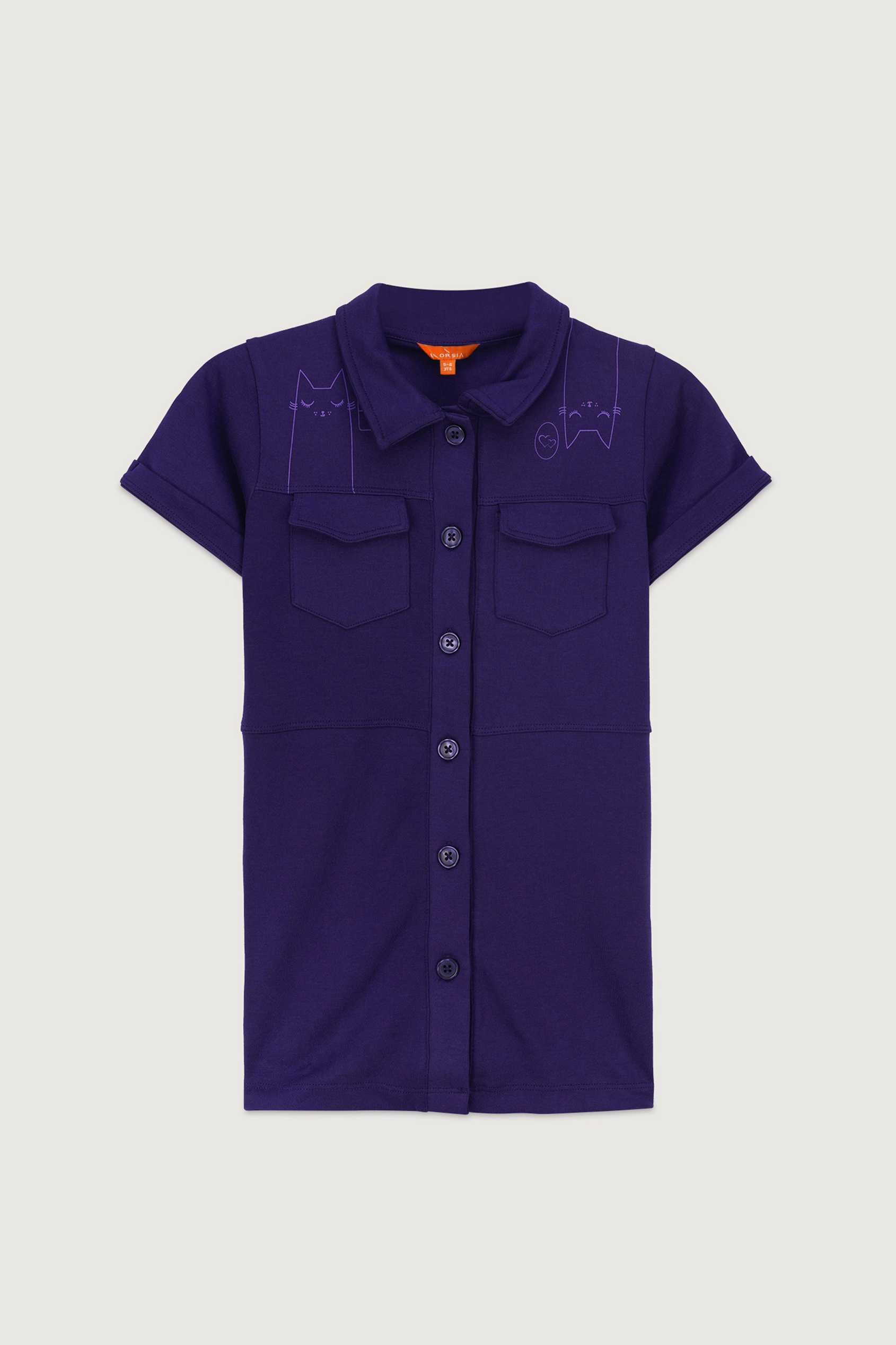 Utility Girls Shirt Dress (2yrs-9yrs)