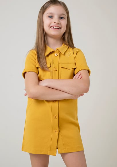Utility Girls Shirt Dress (2yrs-9yrs)