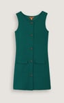 Girls Sleeveless Button Front Dress (2yrs-9yrs)