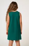 Girls Sleeveless Button Front Dress (2yrs-9yrs)