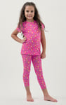 Girls Sun Flower Print Pyjama Set