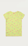 Girls Sun Flower Print Pyjama Set