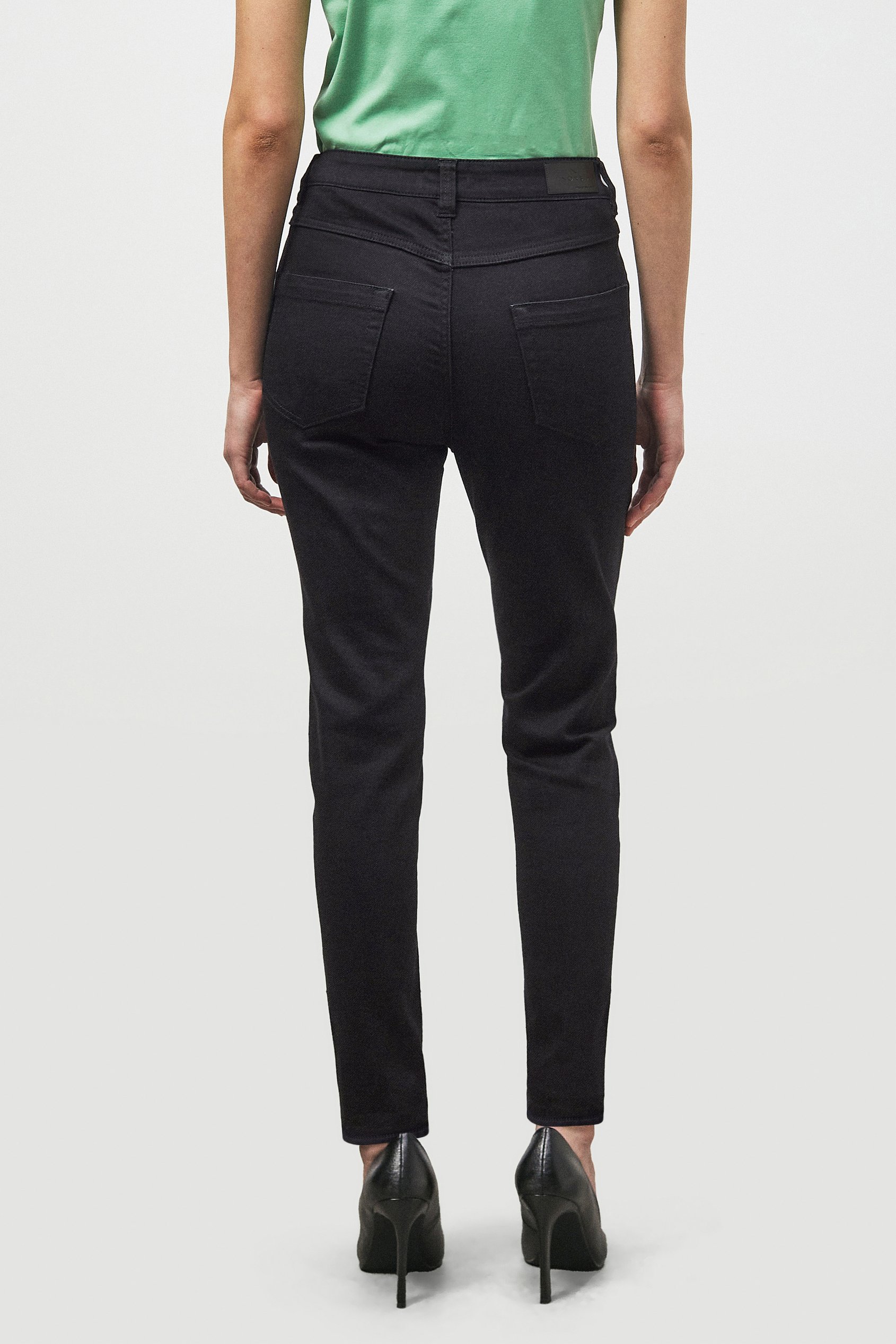 Super Stretch Skinny Black Jeans