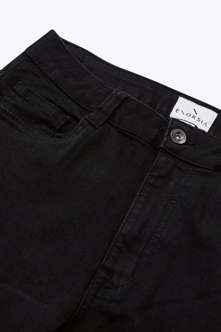 Super Stretch Skinny Black Jeans