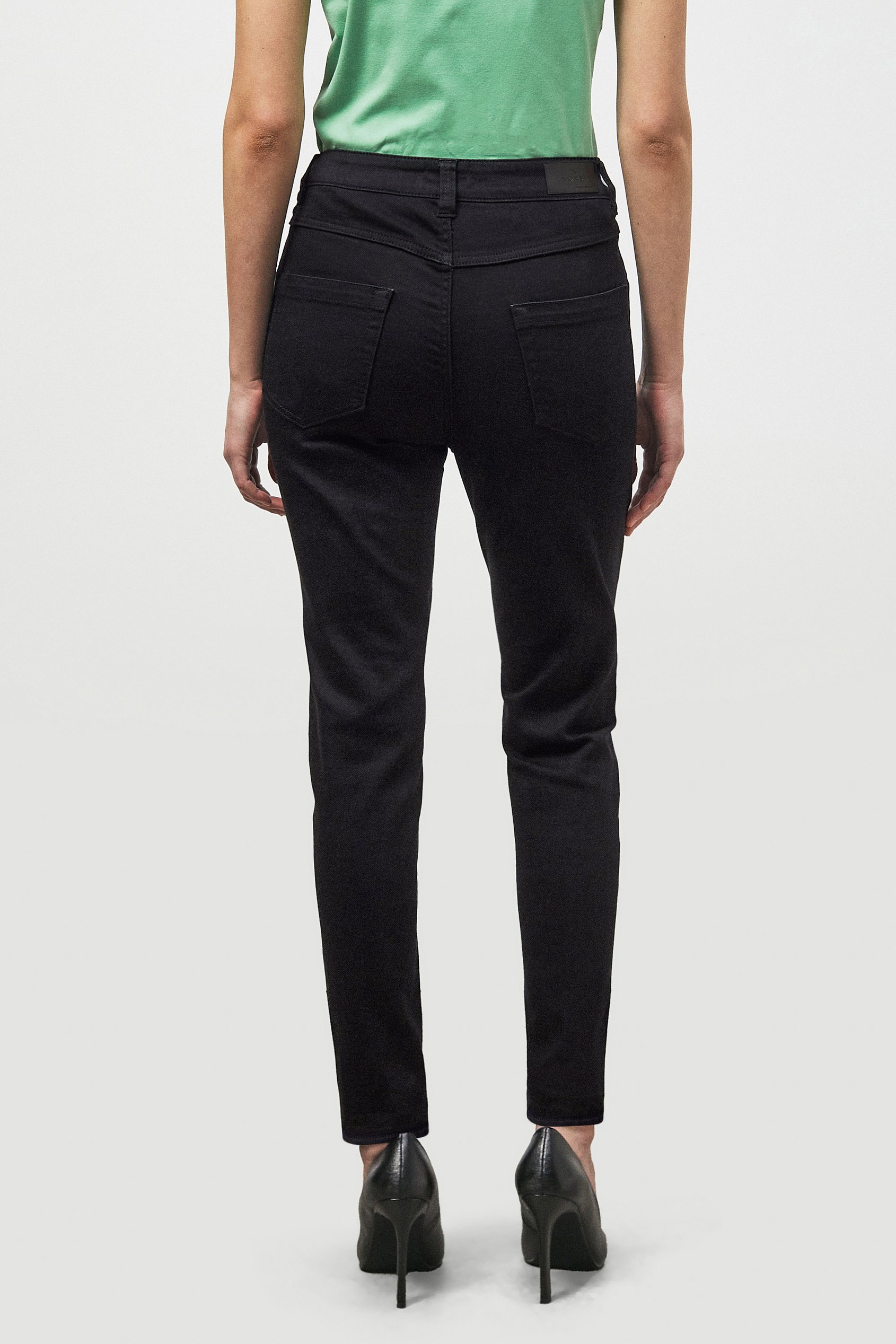 Super Stretch Skinny Black Jeans