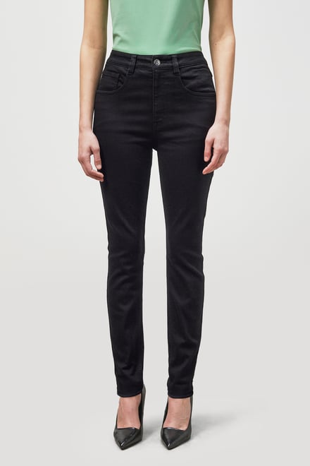 Super Stretch Skinny Black Jeans
