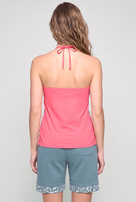 Women’s Pink Halter Neck Top