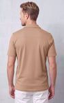 Men's Regular Fit Revere Collar Jersey Shirt