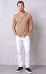 Men's Regular Fit Revere Collar Jersey Shirt