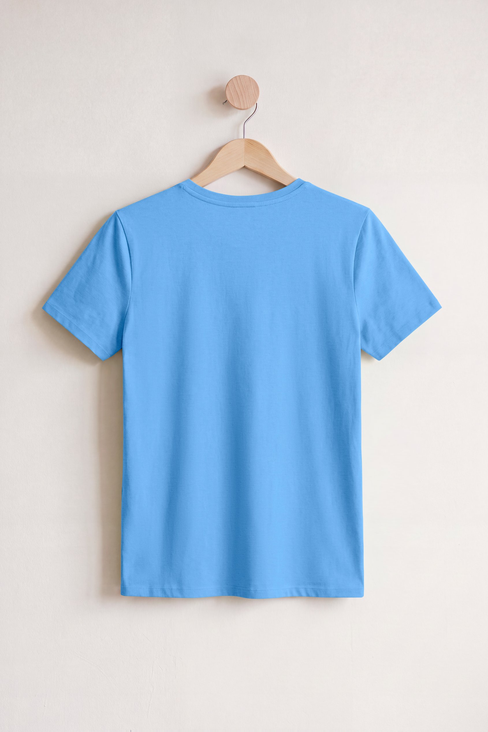Essential Cotton Crew Neck T-Shirt