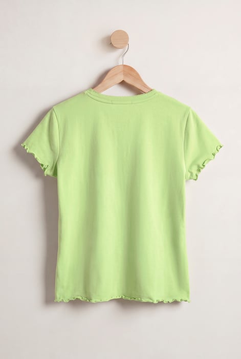 Green Lettuce Edge T-Shirt