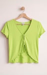 Women’s Cotton Rich Lettuce Edge T-Shirt