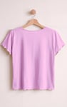 Women’s Cotton Rich Lettuce Edge T-Shirt