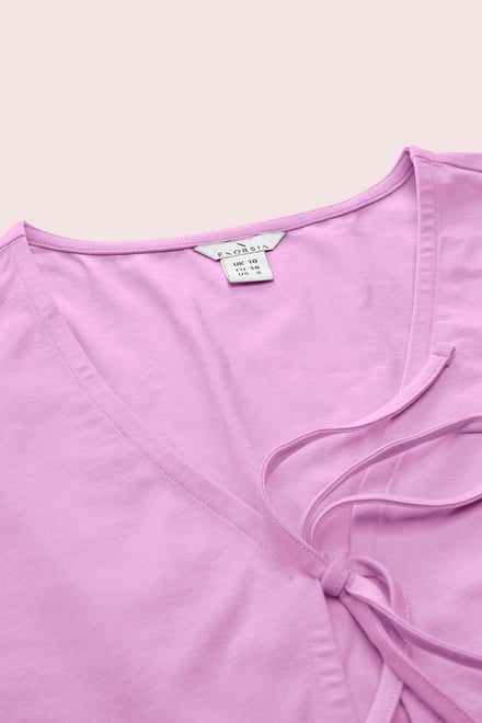 Women’s Cotton Rich Lettuce Edge T-Shirt