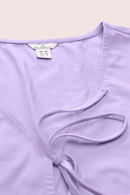 Women’s Cotton Rich Lettuce Edge T-Shirt