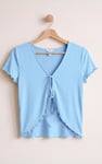 Women’s Cotton Rich Lettuce Edge T-Shirt