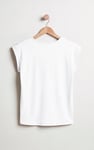Shoulder Pad Roll Sleeve T-Shirt