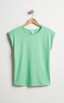 Shoulder Pad Roll Sleeve T-Shirt