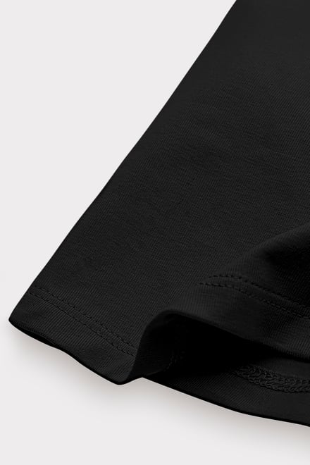 Shoulder Pad Roll Sleeve T-Shirt