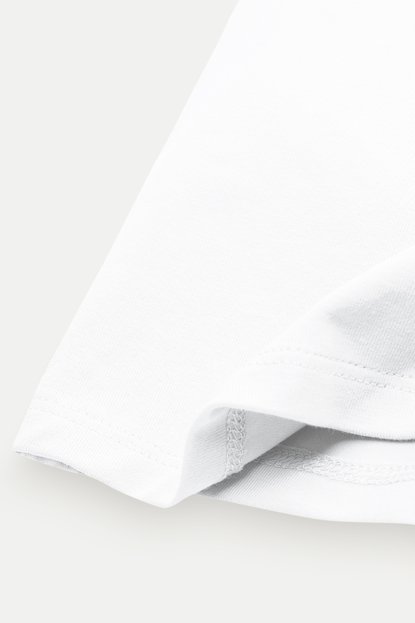 Shoulder Pad Roll Sleeve T-Shirt