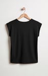 Shoulder Pad Roll Sleeve T-Shirt