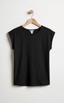 Shoulder Pad Roll Sleeve T-Shirt