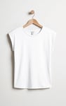 Shoulder Pad Roll Sleeve T-Shirt
