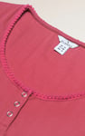 Ribbed Button-Up Short Sleeve T-Shirts