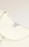 Ribbed Button-Up Short Sleeve T-Shirts