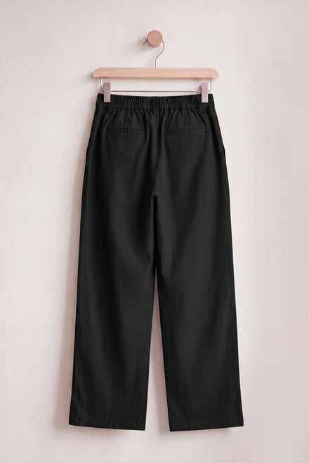 Wide Leg Smart Trousers