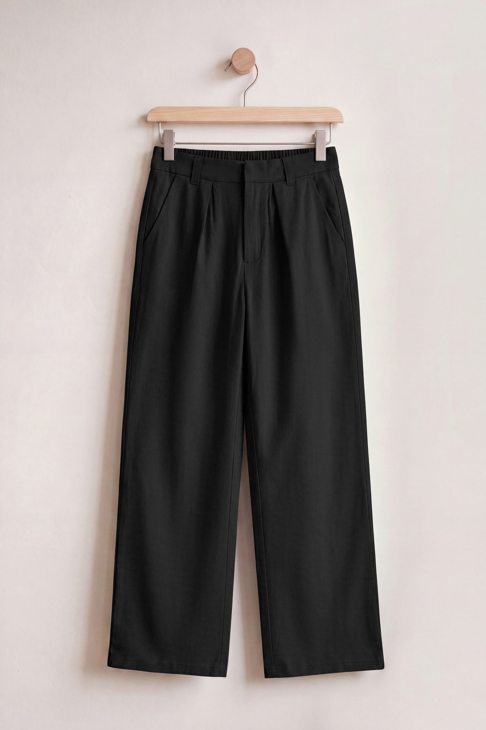 Wide Leg Smart Trousers