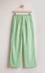 Wide Leg Woven Smart Trousers