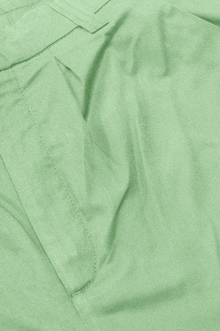 Wide Leg Woven Smart Trousers