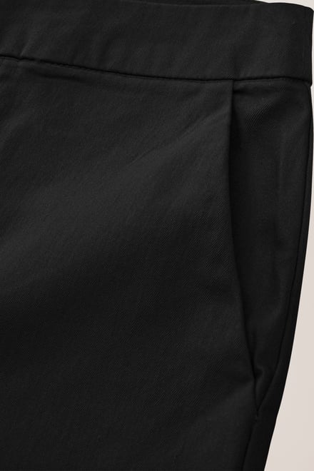 Relaxed Twill Wide Leg Trouser