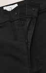 Relaxed Twill Wide Leg Trouser