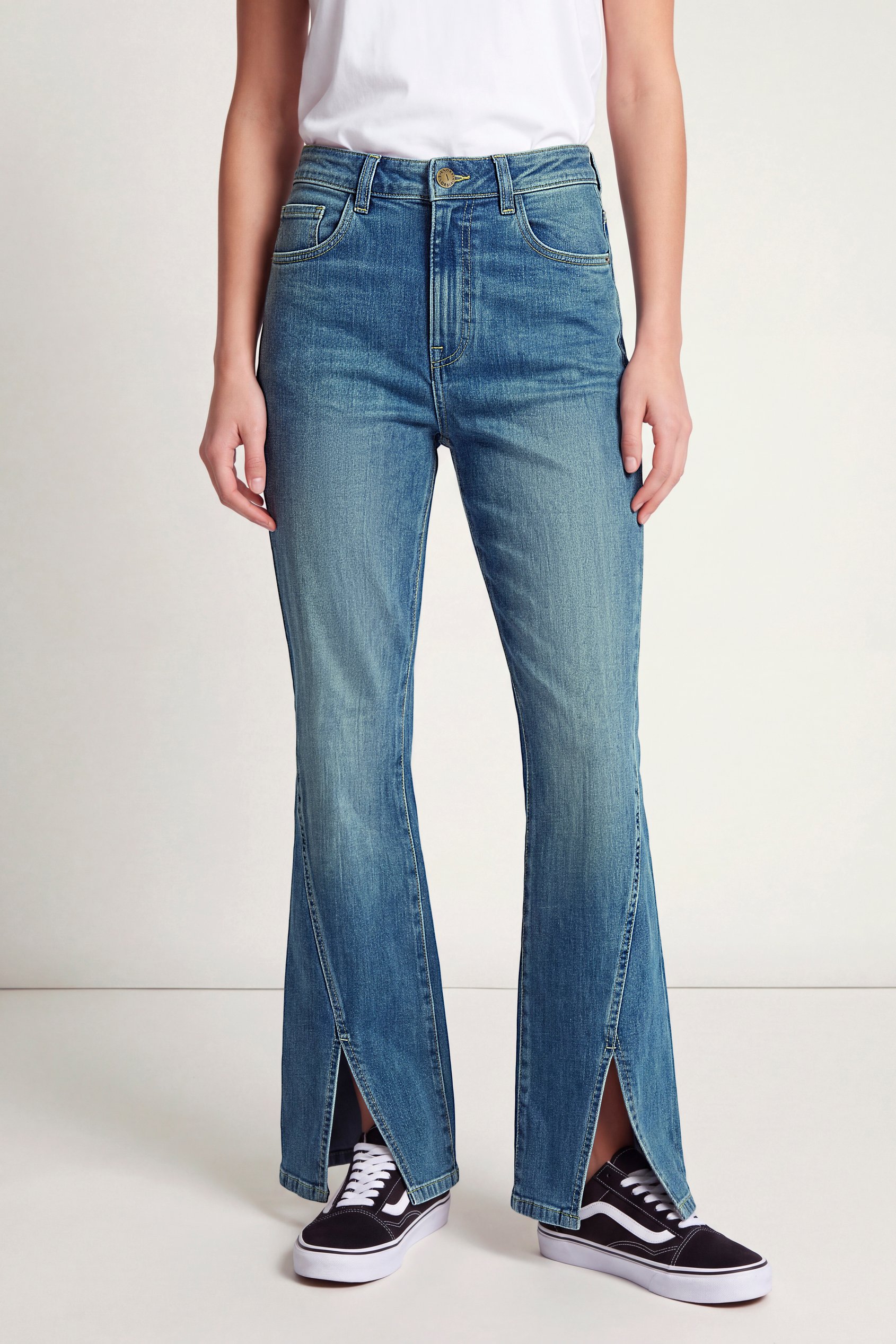 Enorsia Authentic Bell Bottom Jeans