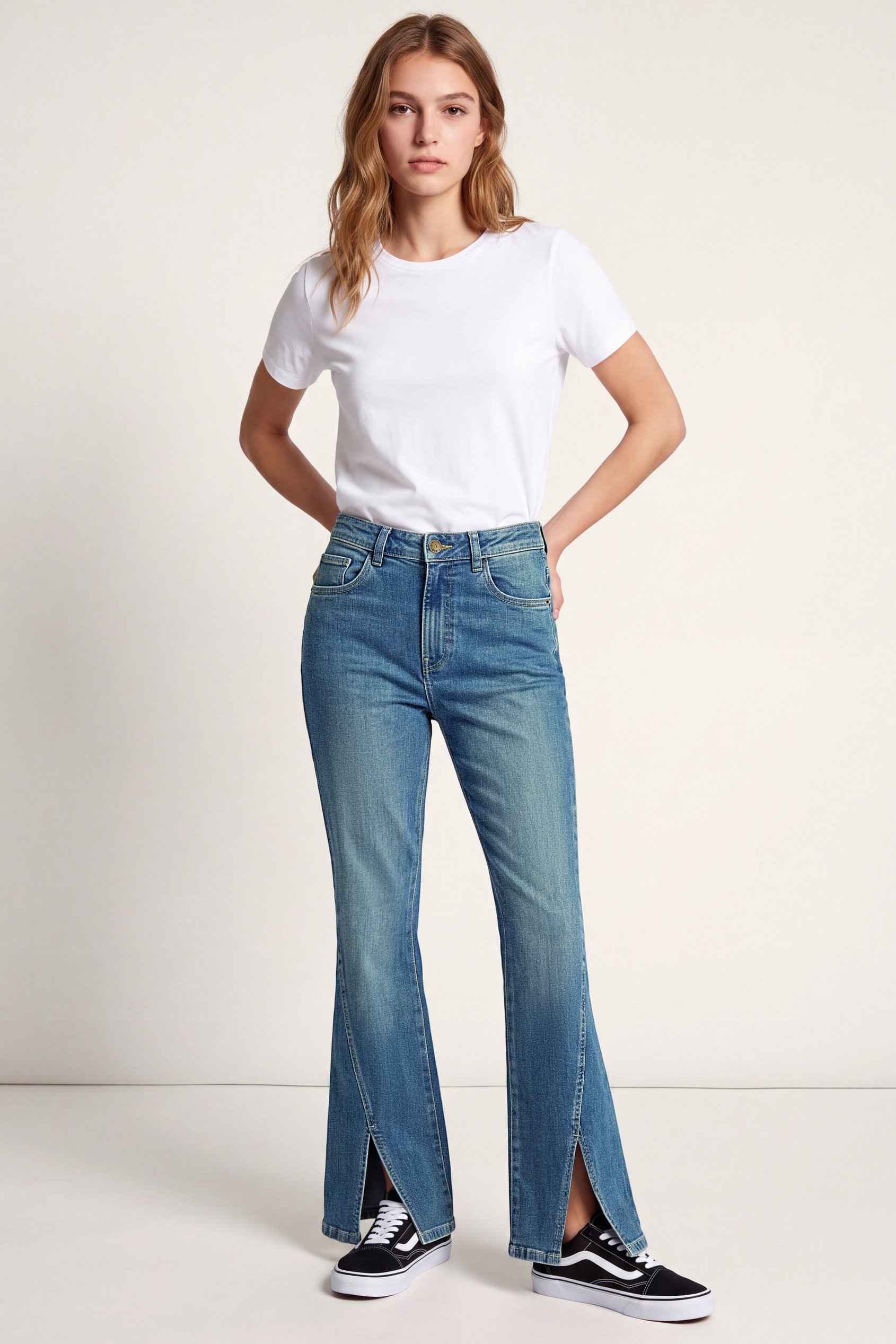 Enorsia Authentic Bell Bottom Jeans