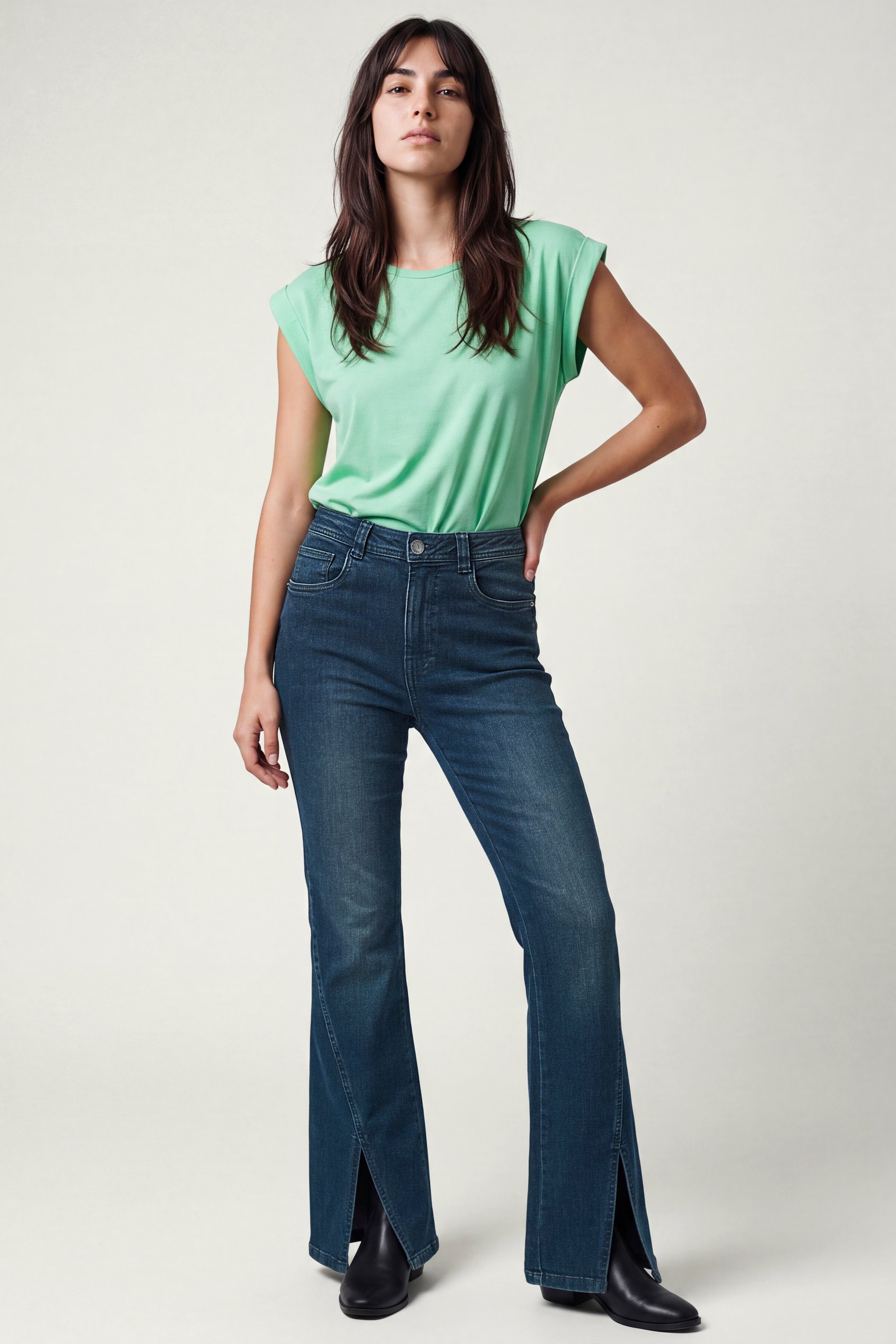 Enorsia Authentic Bell Bottom Jeans