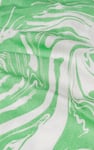 Fluid Print Wrap Dress