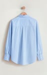 Long Sleeve Stripe Poplin Shirt