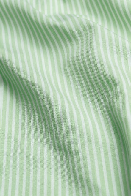 Long Sleeve Stripe Poplin Shirt