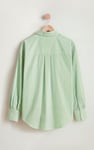 Long Sleeve Stripe Poplin Shirt