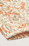 Floral Bardot Smocked Crop Top