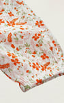 Floral Bardot Smocked Crop Top