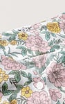 Printed Flute Sleeve Blouse