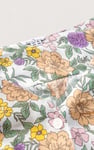 Printed Flute Sleeve Blouse