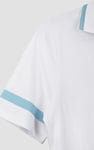 Cornelia stripe  Short Sleeve Polo Shirt