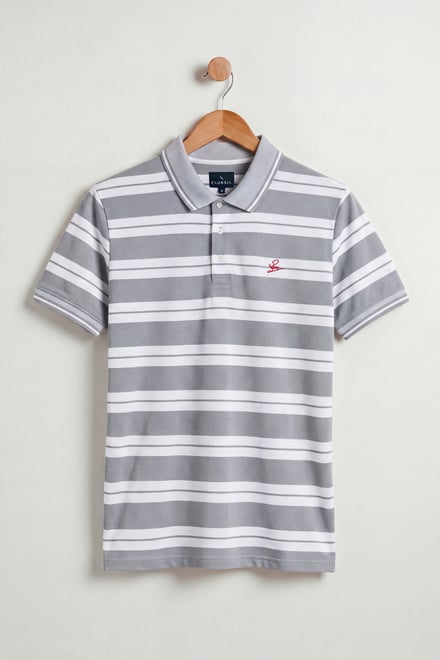 Stripe Polo Shirt