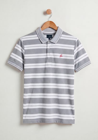 Stripe Polo Shirt